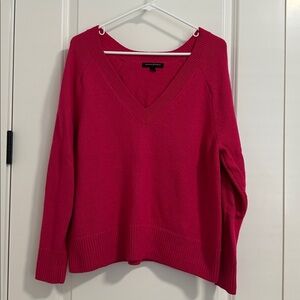 Banana Republic Fuchsia Knit Top